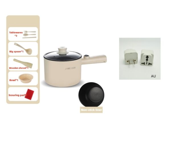 Mini Hot Pot Household Portable Kitchen Appliance Multi Function Non Stick Electric Pot Kitchen Gadgets - Image 6