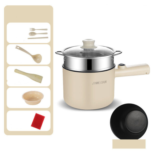 Mini Hot Pot Household Portable Kitchen Appliance Multi Function Non Stick Electric Pot Kitchen Gadgets - Image 3